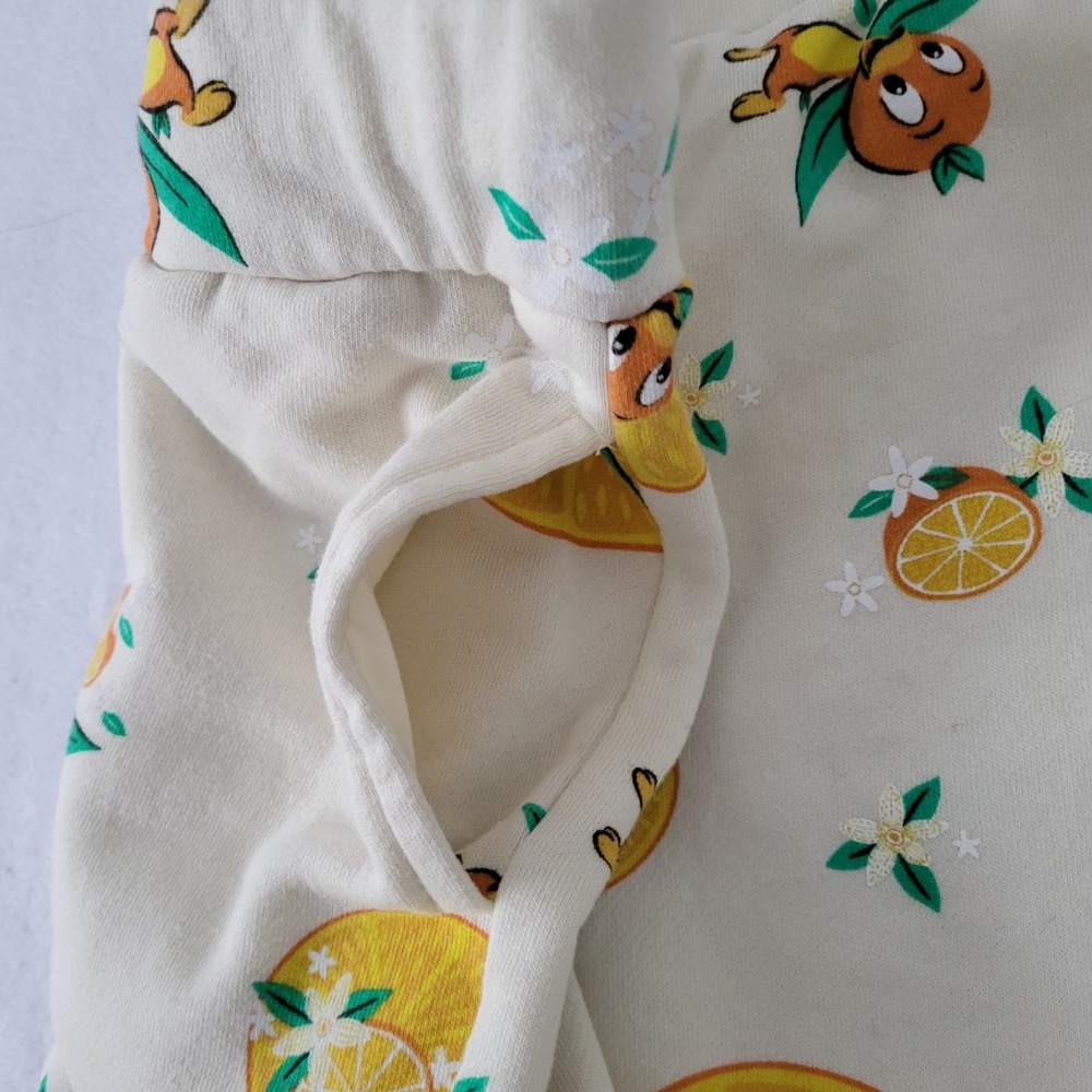 Disney Parks Orange Bird Drawstring Shorts Womens M Epcot Vacation Resort Wear - Picture 9 of 9
